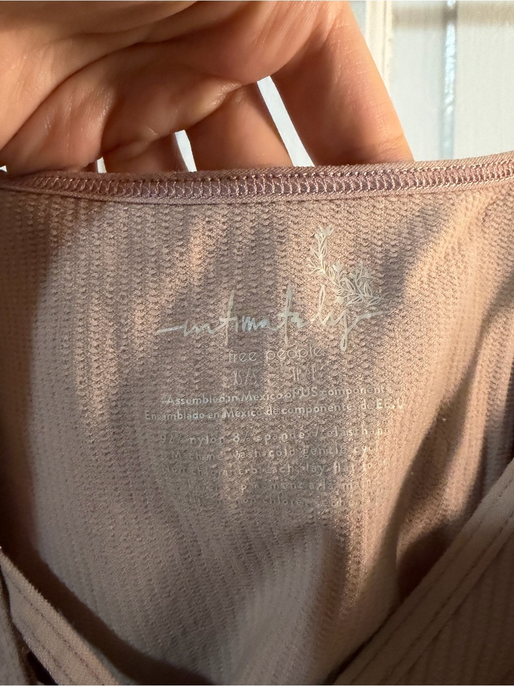 Free People Soft Ribbed tank top